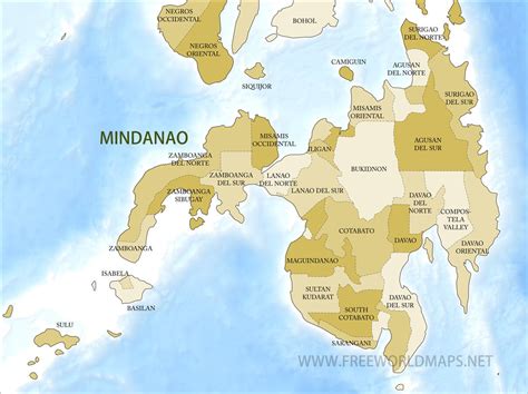 27 provinces in mindanao|Philippines: Mindanao (Provinces, Cities and Municipalities .